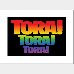 Tora! Tora! Tora! Title (rainbow effect) Posters and Art